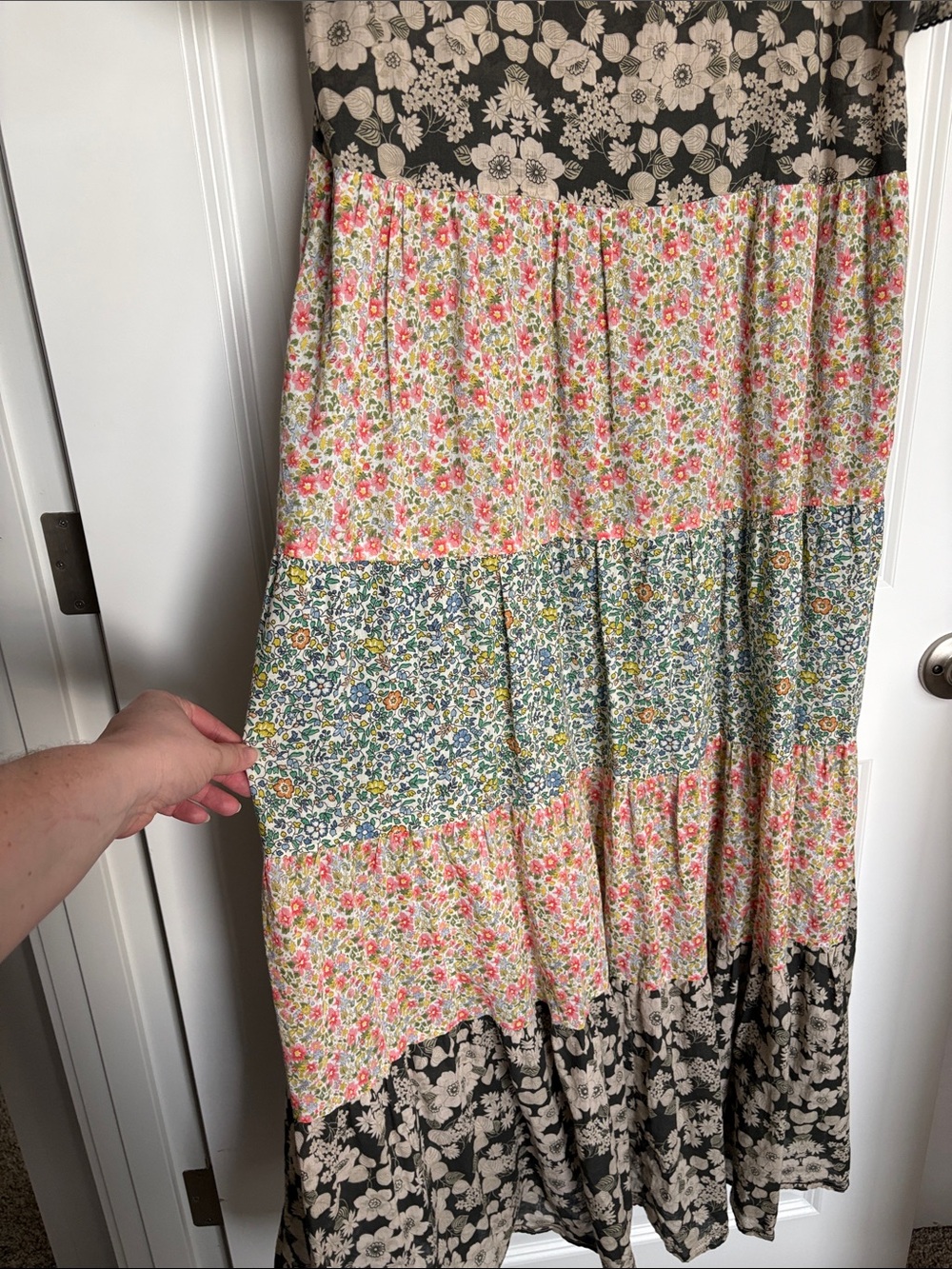 Natural Life Lucia Maxi Dress Women medium 100% Cotton - Picture 3 of 6